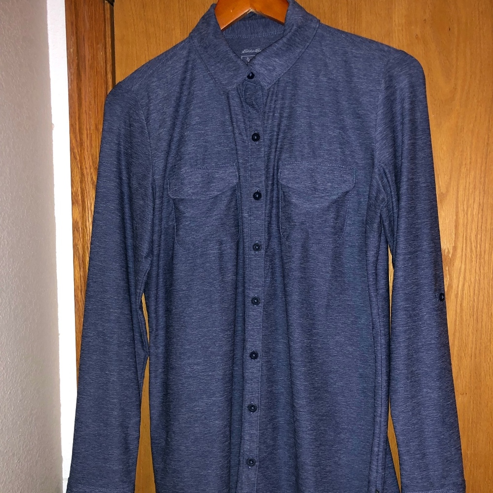 Eddie Bauer Women's Button Up Long Sleeve Shirt